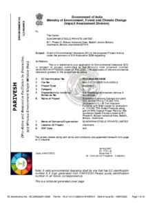 Environmental Clearance (EC)